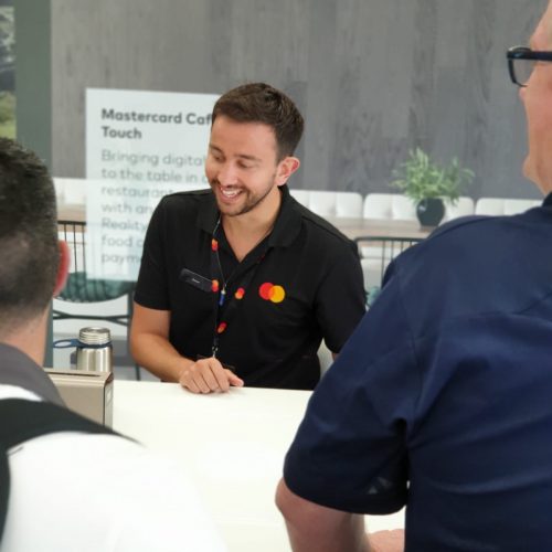 Promotional staff at The Open 2019