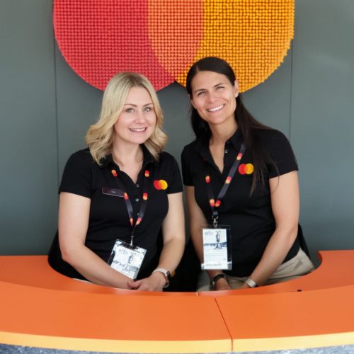 Event staff for Mastercard experiential marketing