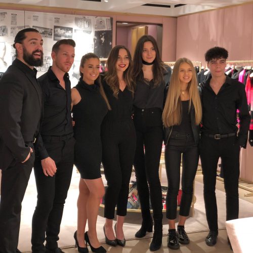 promo models and hospitality staff for store opening